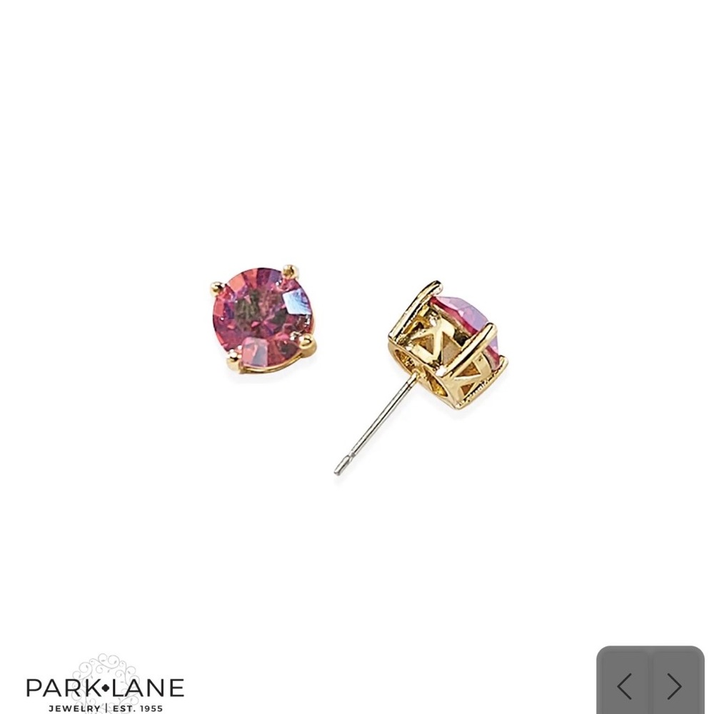Park Lane Impression Earrings in Iridescent Coral! BNIB!!